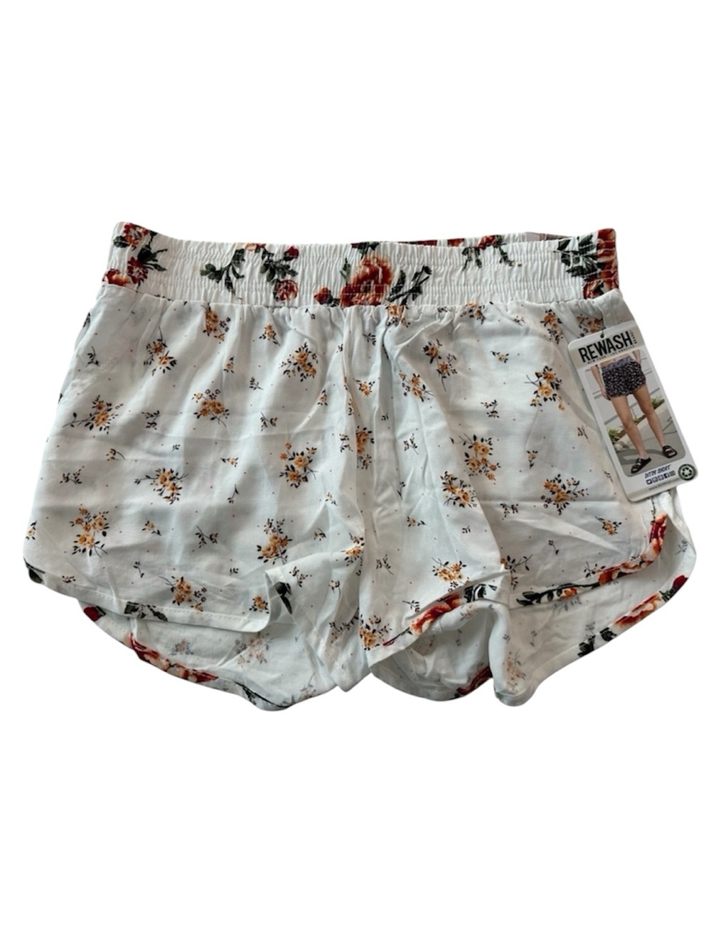 NWT Rewash White Floral Shorts